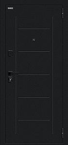 Товар Дверь Борн/SBlack Букле черное/Wenge Melinga BR6185